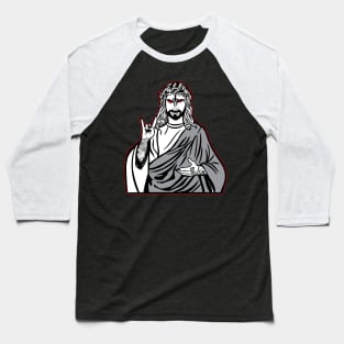 Satanic Jesus I 666 Occult product Baseball T-Shirt